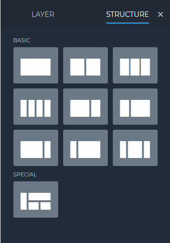 Adding Structure layers