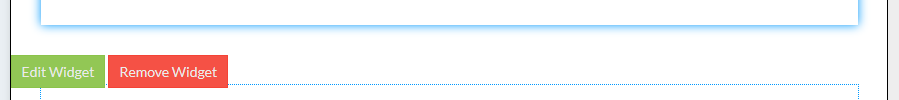 EDIT / delete widget