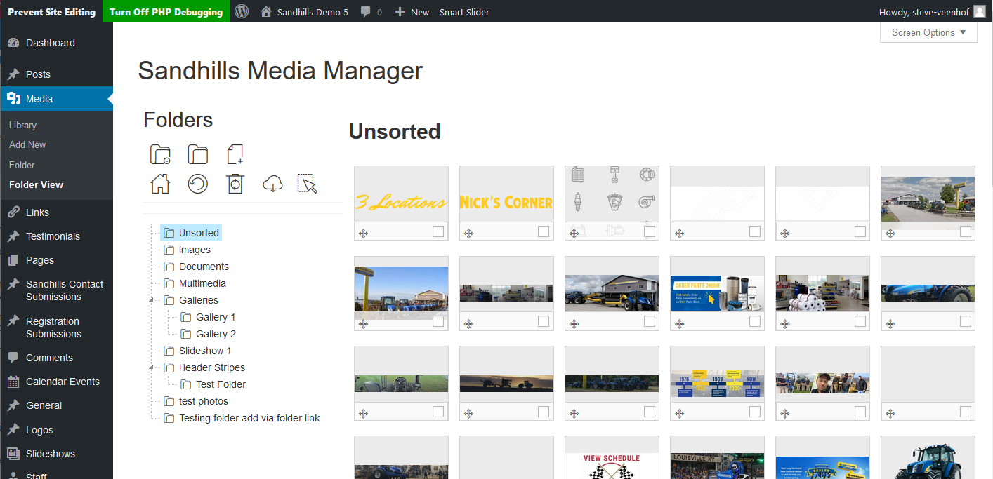 Sandhills Media Manager