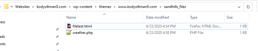 add files to folder