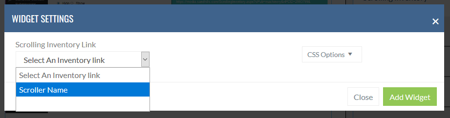 Scroller Widget